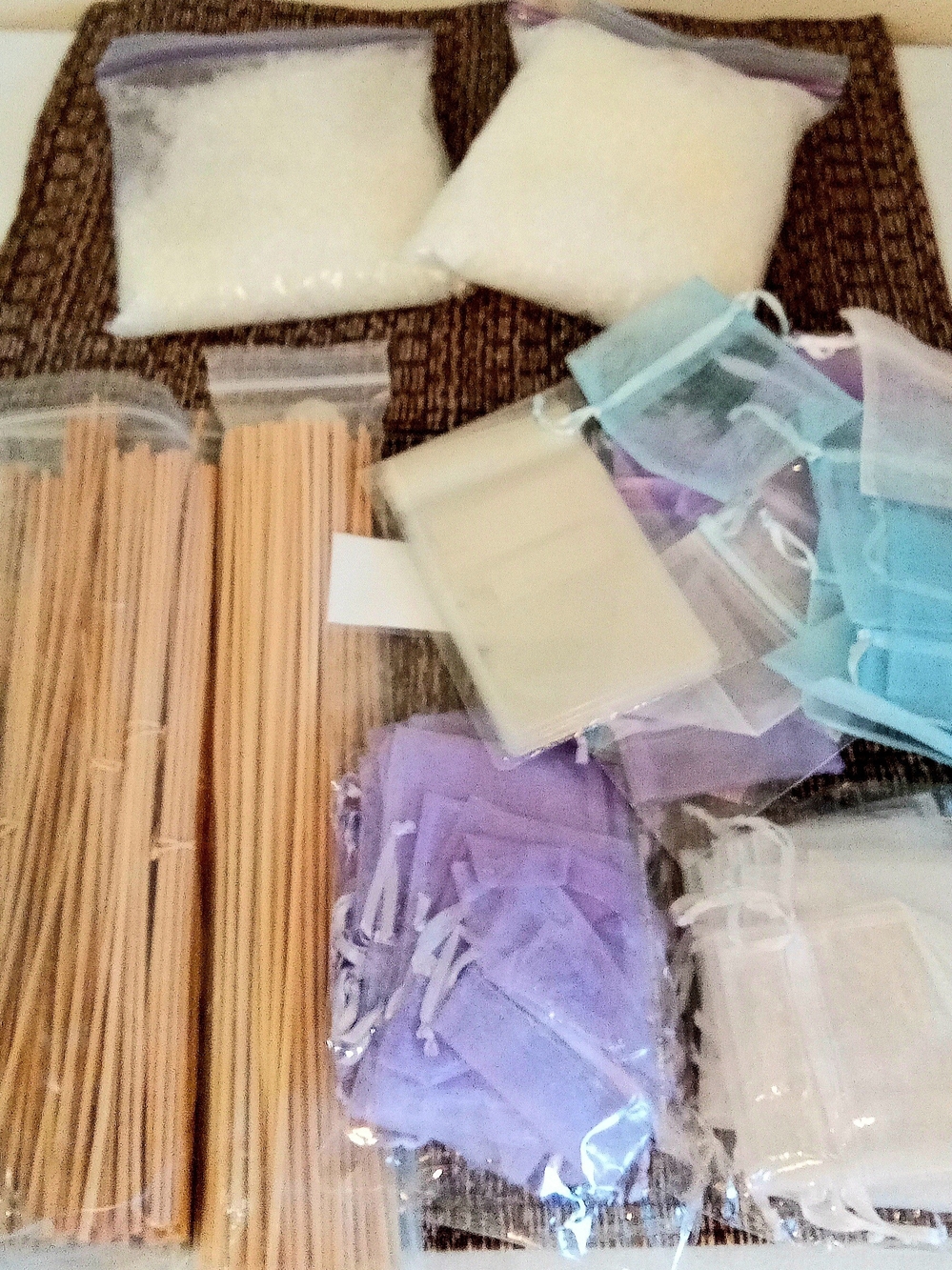 Essential Oil Scent Beads Diffuser Reeds Sachet Bags Bundle Candle Craft Soap